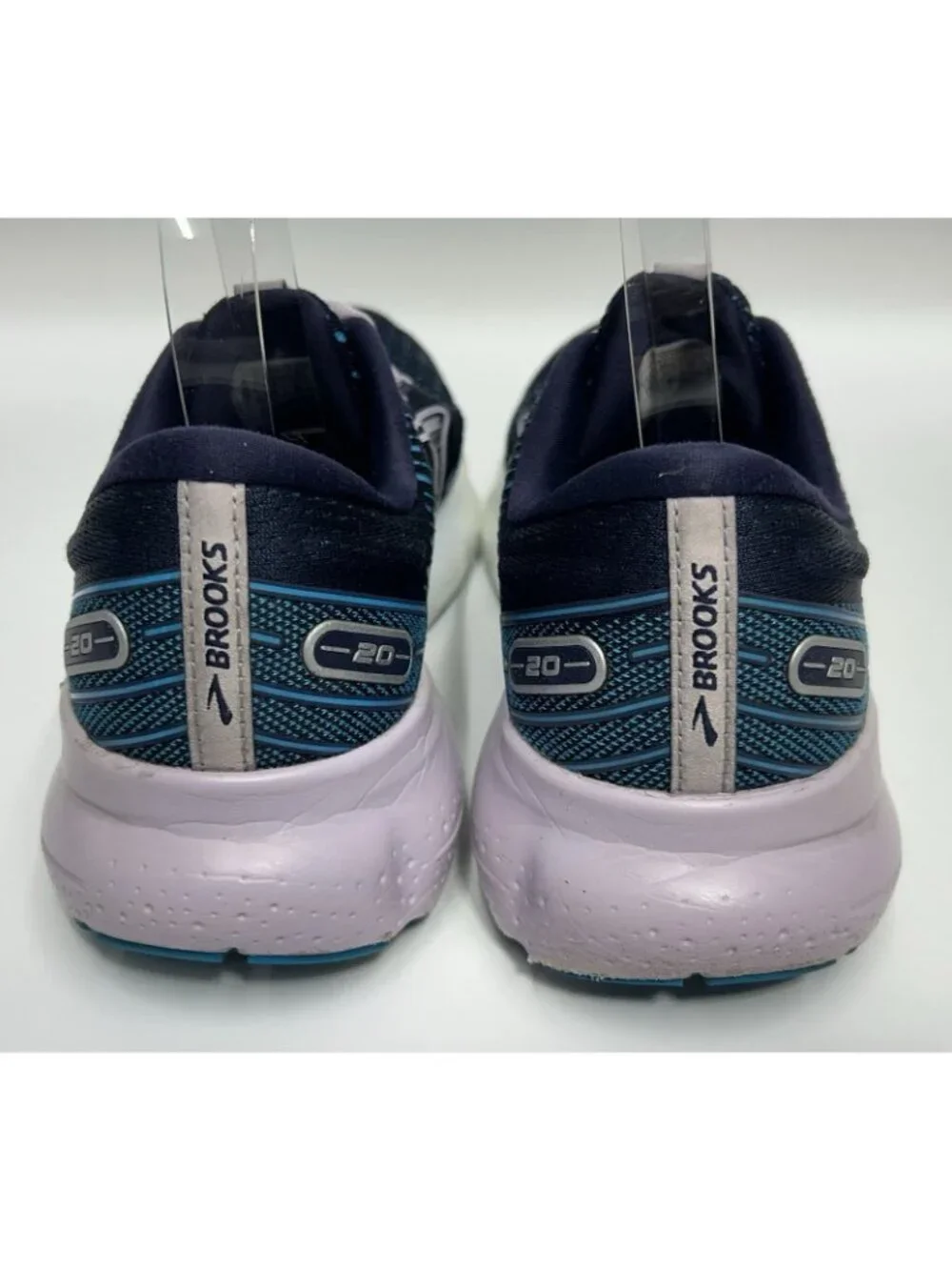 Brooks Glycerin 20 Womens Size 10B Running Shoes Peacoat/ Ocean/Pastel Lilac